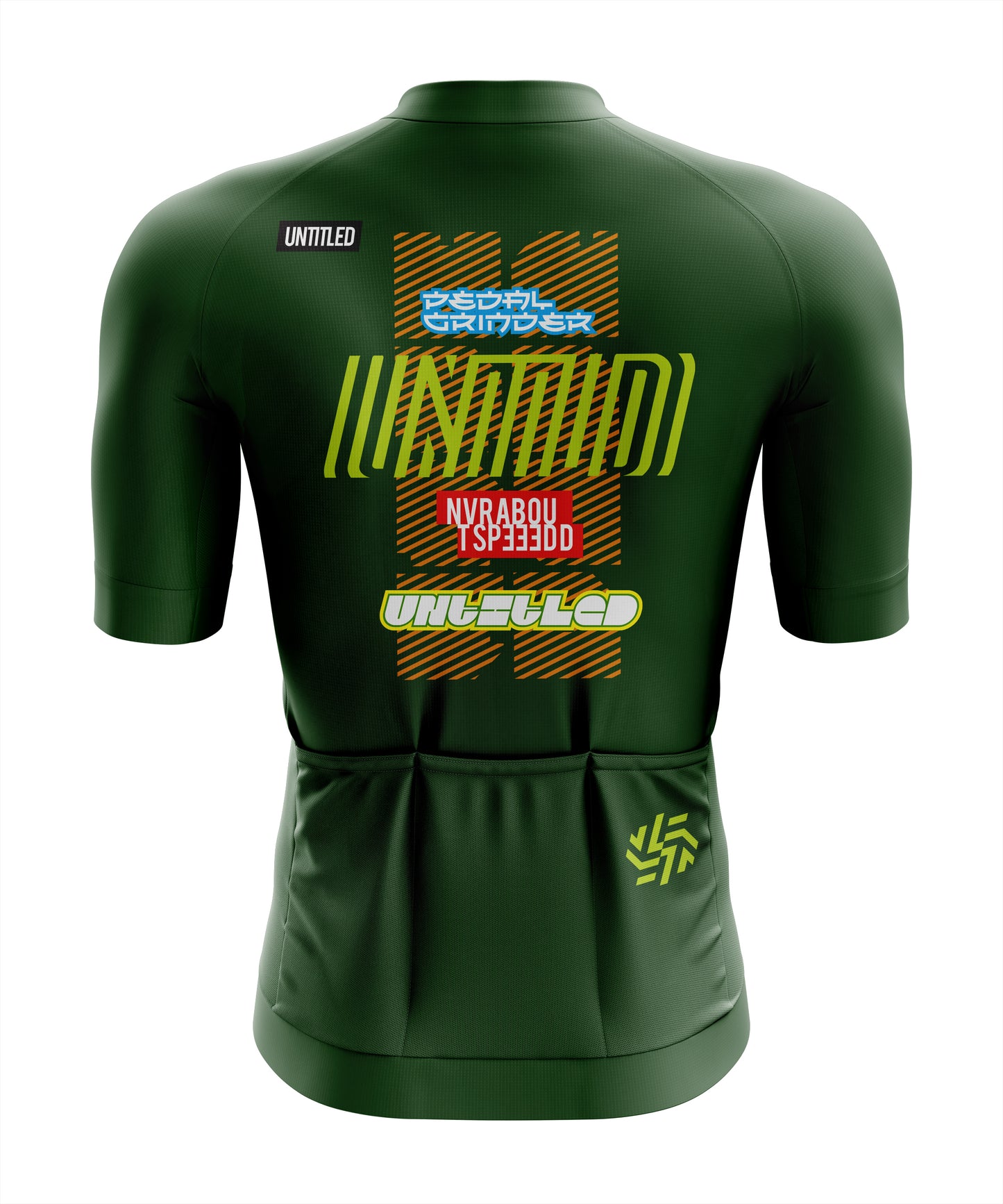 Women NVRABOUTSPEEEDD Jersey/Green