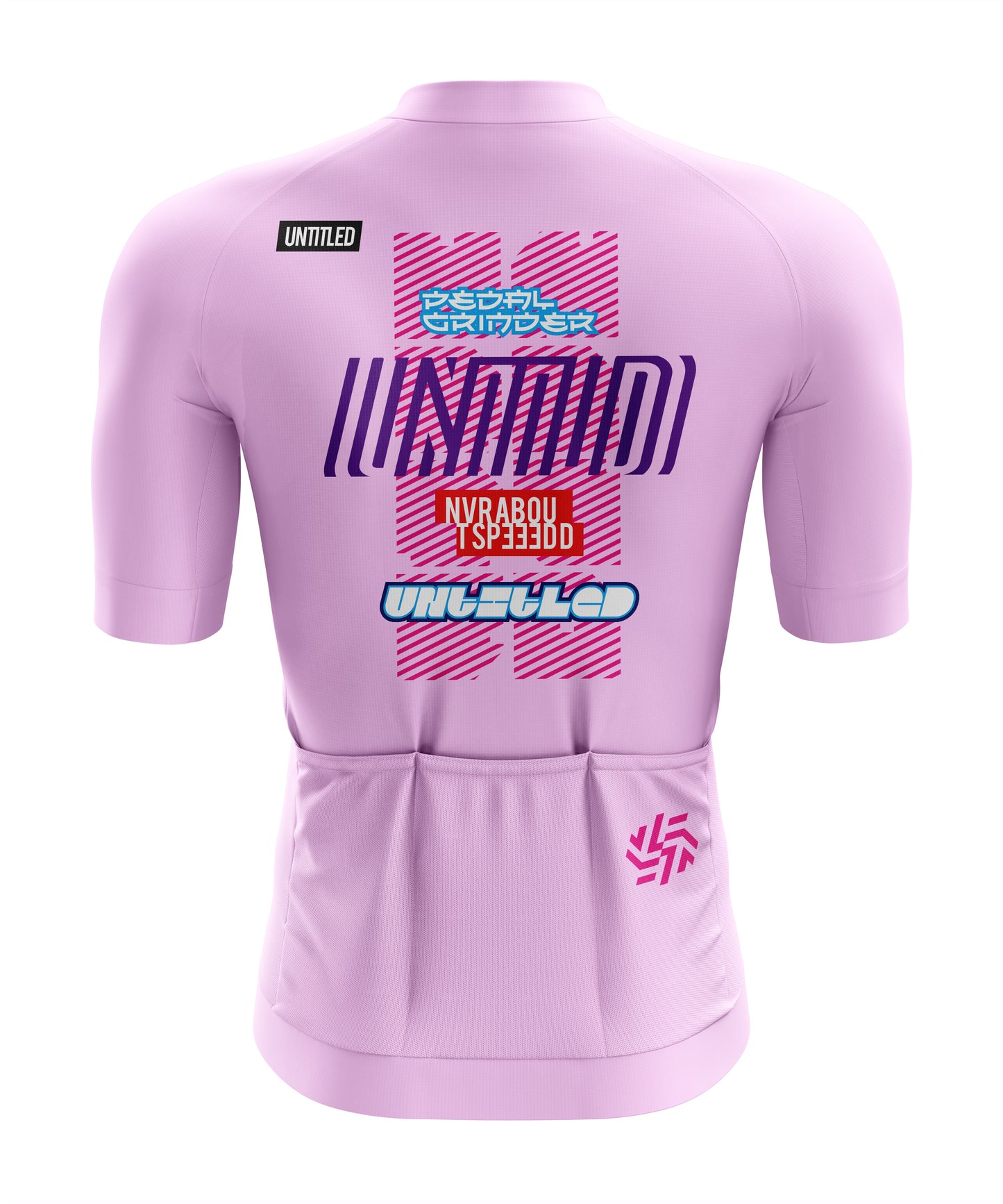 Men NVRABOUTSPEEEDD Jersey/Pink